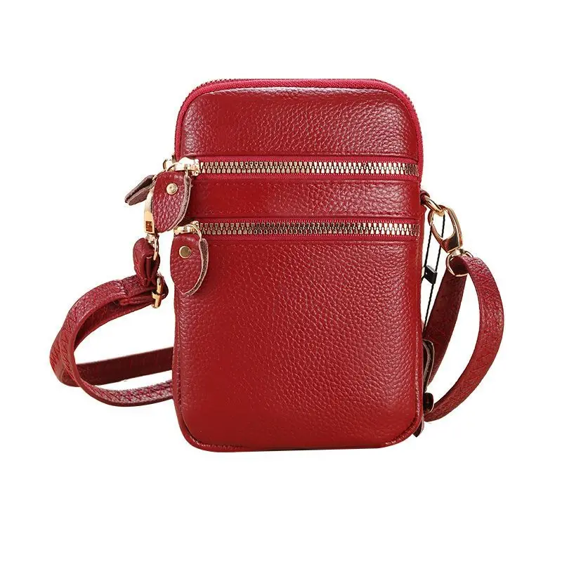

2025 новые модные женские сумки для телефонов, мини-сумки на плечо из натуральной кожи, женская брендовая роскошная сумка через плечо из натуральной кожи