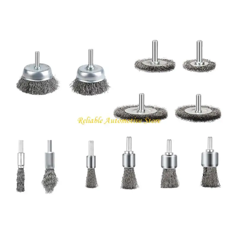 

M68B Высокопроизводительные выступления стальные проволочные щетки для бурового металлического дерева, пластиковая полировка