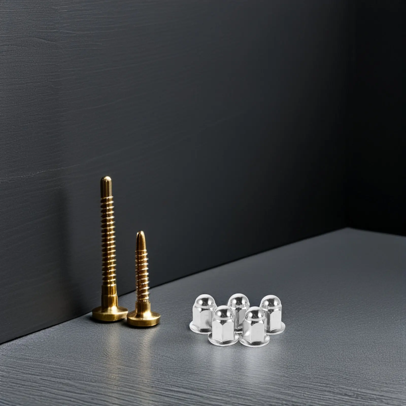 10Pcs Water Press Rod Nut Cylindrical Coupling Lock Nut Threaded Connector for Cleaning Bucket Mechanical Fastener Hardware