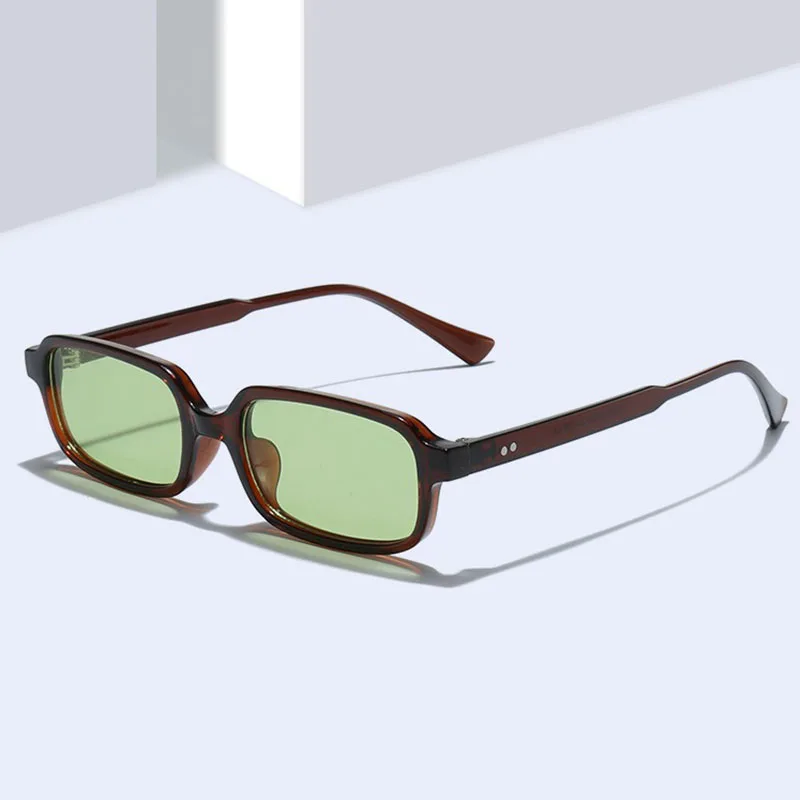 

y2k Vintage Square Sunglasses Women For Men Luxury Brand Designer Sun Glasses Punk Popular Classic Rivet Outdoor Shades UV400