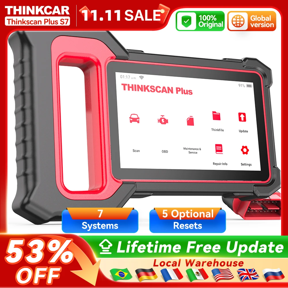Thinkscan max (сканер, obd2, диагностический, инструменты) купить от 1 361,00 руб. Инструмент для ремонта автомобилей на 1rub.ru