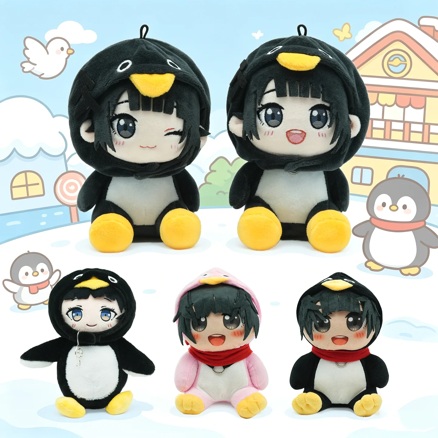 

YanQing New Gugu Gaga Penguin Plush Toys Kawaii Gugugaga Penguin Stuffed Doll Guga Stuffed Dolls Game Plushies Birthday Gifts