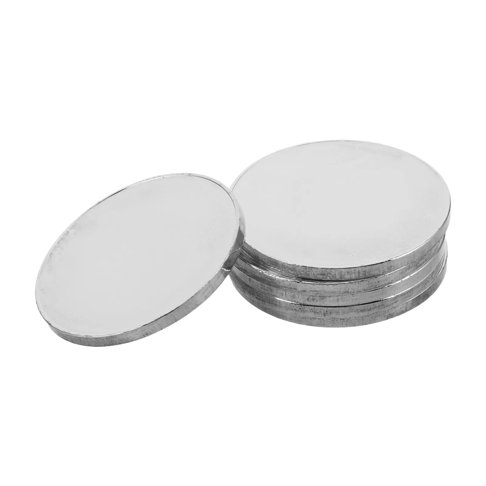 

6Pcs Blank Coins for Laser Engraving 1.73 Inch Round Metal Engraving Blanks DIY Craft Jewelry Making Wedding Graduation Keepsake
