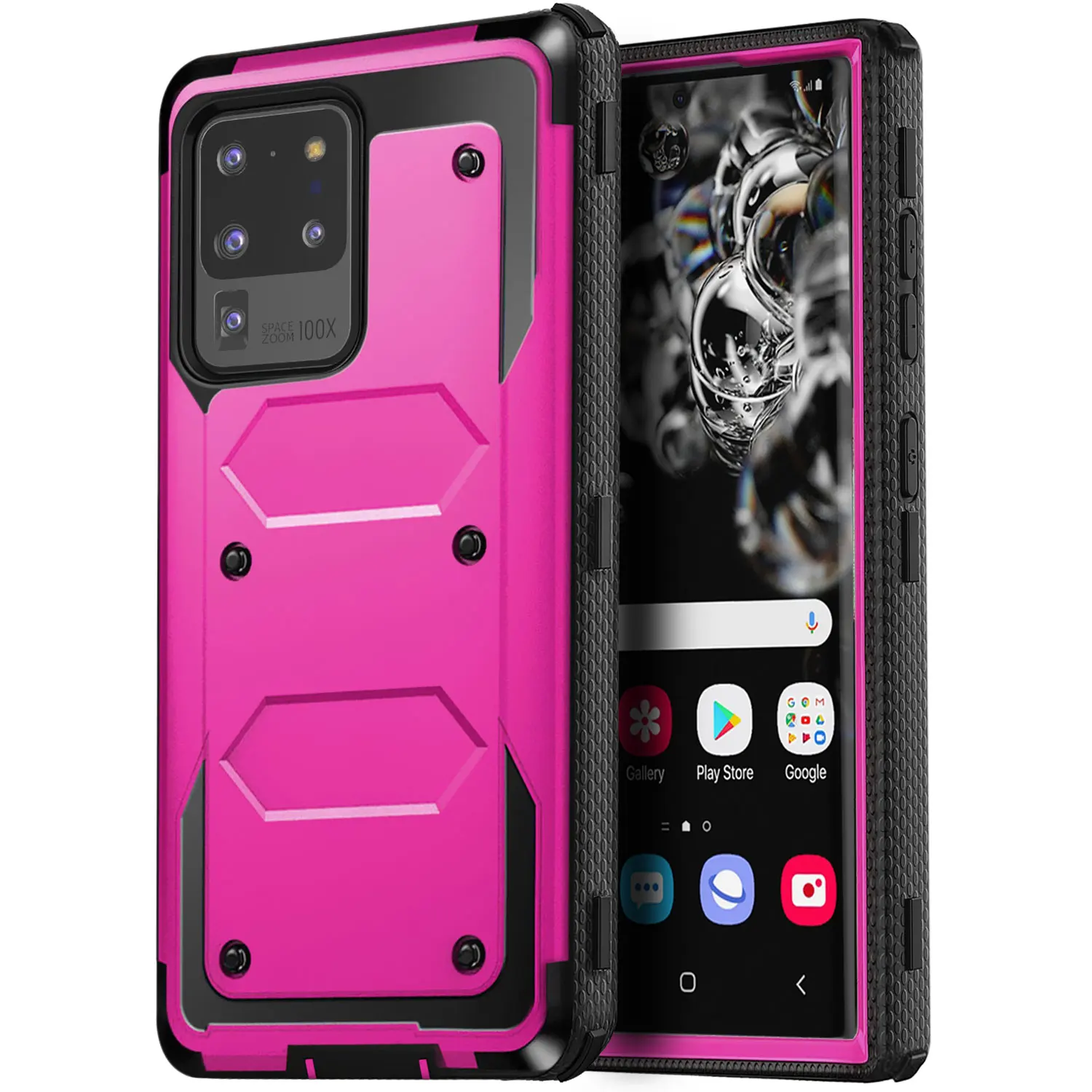 Purple For Samsung Galaxy S20 Ultra S20+ S20 Plus S20 FE S20 5G Phone Case Shockproof Protective Heavy Duty Rugged Hybrid Cover