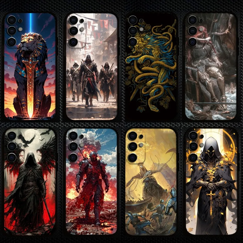 

EldenRing Phone Case For Samsung S25/S24/S23/S22/S21/S20/Plus,Fe,Lite/Others Black Cover