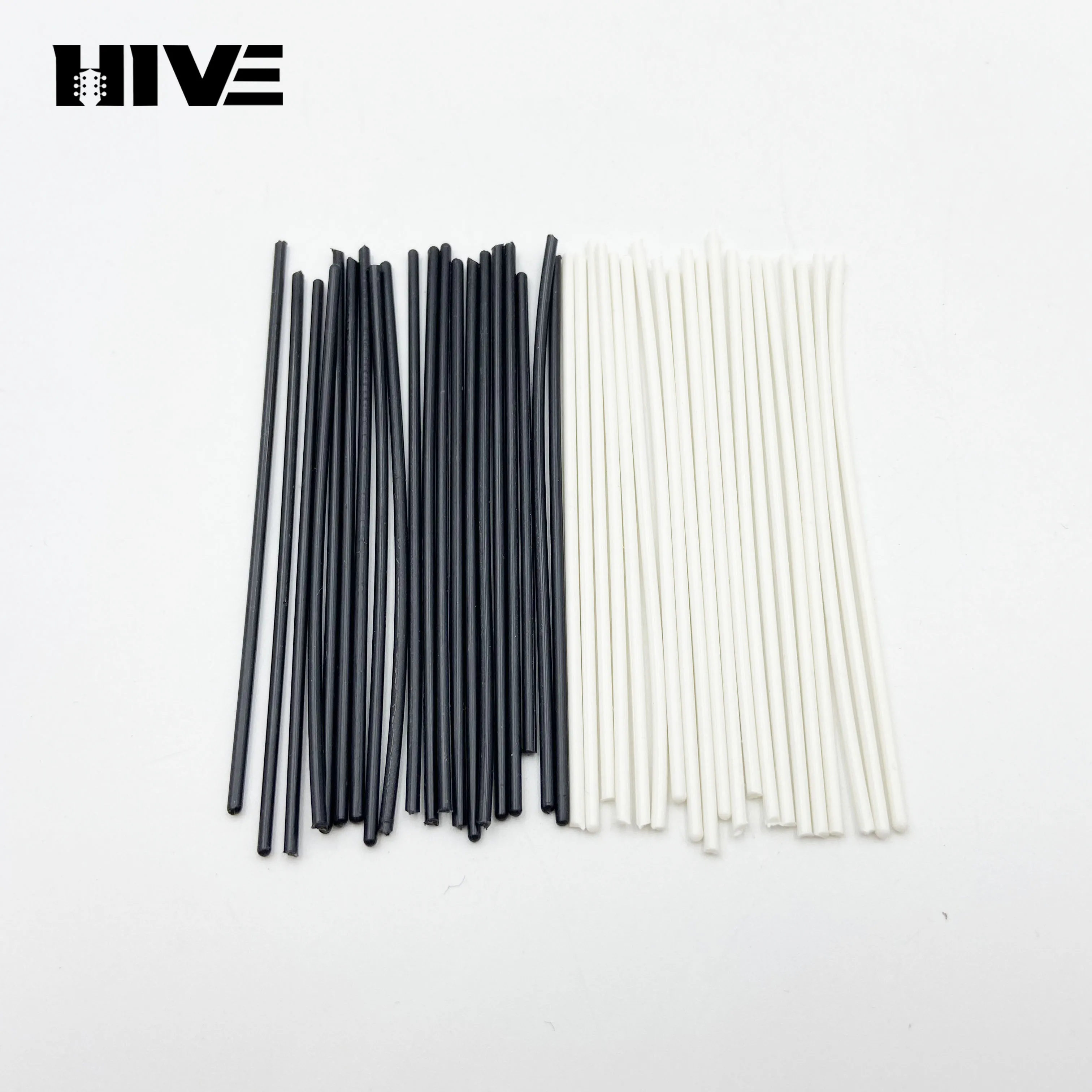 40Pcs/set Black+White Side Guitar Strips Manufacturer Supplies Guitar Sound Strips Guitar Accessories