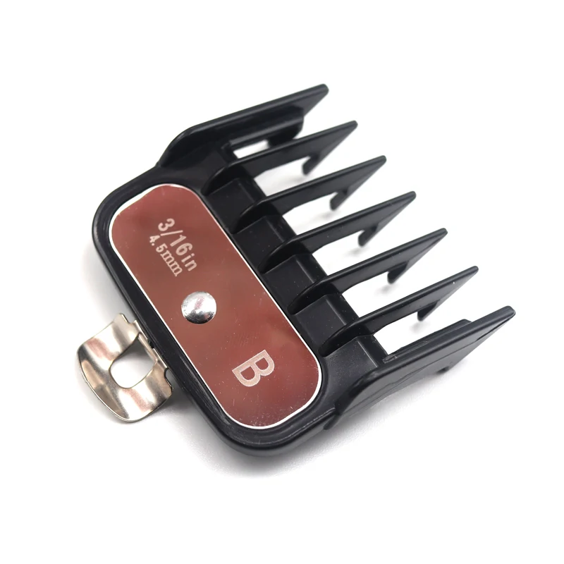 8 pcs Guards Hair Cutting Combs for Professional Hair Trimmer Machine Accessories Metal Buckle Limit Combs for Wahl JRL Madeshow