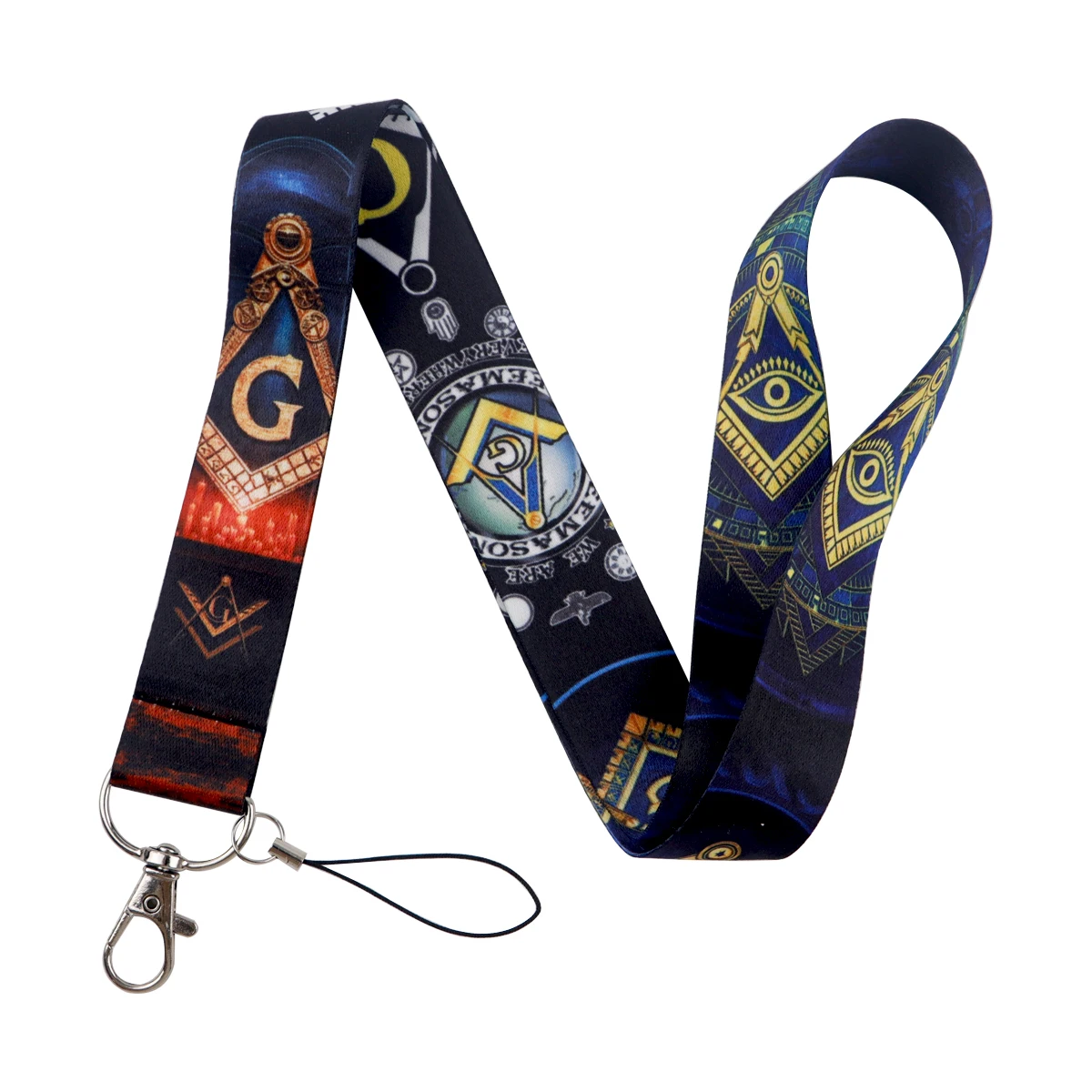 Freemasonry GLanyards for Keys Teacher Neck Strap For ID Card Gym Keychain Badge Holder DIY Hanging Rope Phone Accessories