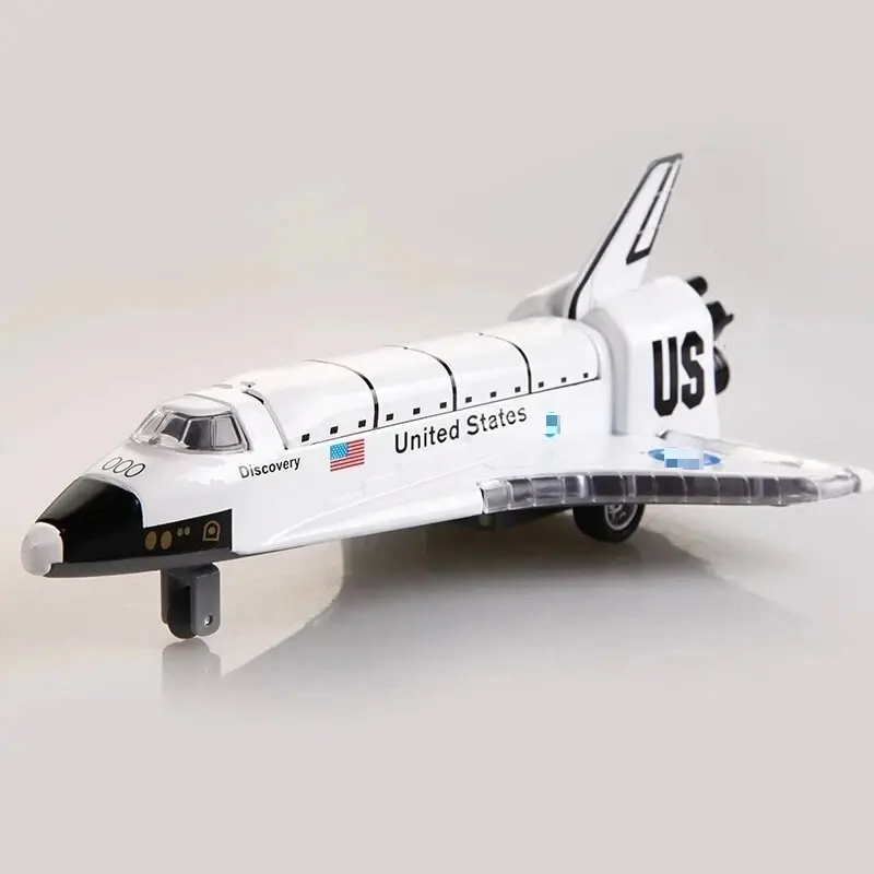 Mini Columbia OV-102 Space Shuttle Alloy Plane Diecast Model Toy Light And Sound navette collezione di simulazione regali giocattoli per bambini