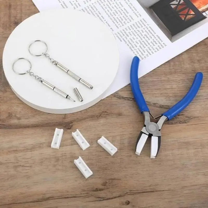 72xe Mini Blue Renter Pliers, установленные для изготовления ювелирных изделий и ремонта