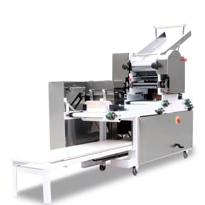 Commercial  Noodle Press Full-automatic Powder Spreading Wonton Skin Dumpling Skin All-in-one Machine