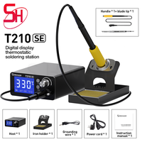 MECHANIC T210 SE Soldering Station LED Digital Adjustment Auto Sleep Quick Heating 210 Micro Electronic Repair Welding Tools