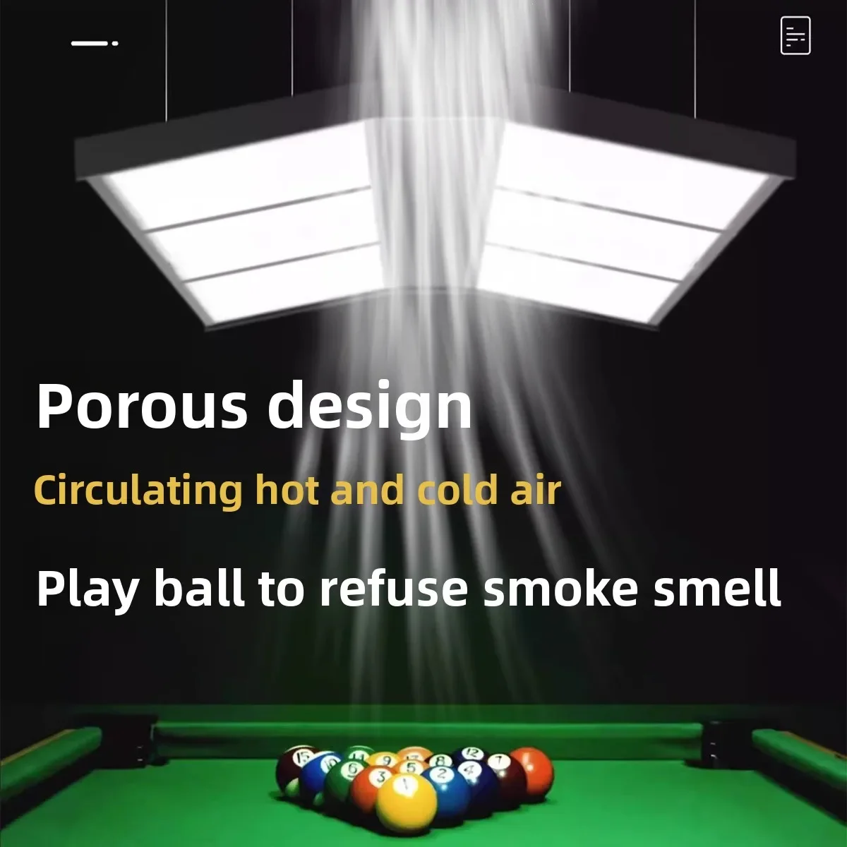 Special lamp for led billiard lamp, billiard chandelier, snooker lighting shadowless lamp, large