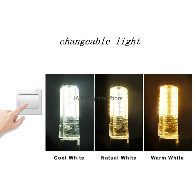 LED G4 G9  E14 85-265V Holder Bulbs Suitable for Most Crystal Chandeliers Dining Room Pengdant Lamp Table Floor Light Free Ship