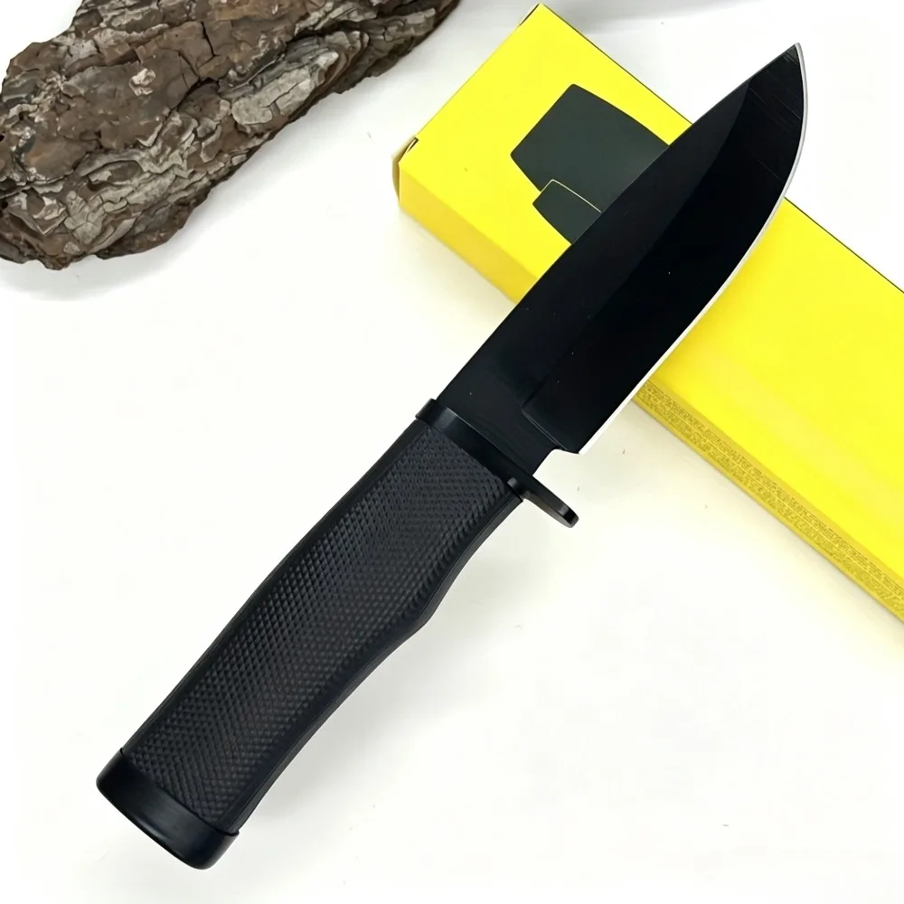 2008 Outdoor Fixed Blade Hunting Knife 2 Styles Blade Available with Nylon Carry Sheath for Wilderness Adventure