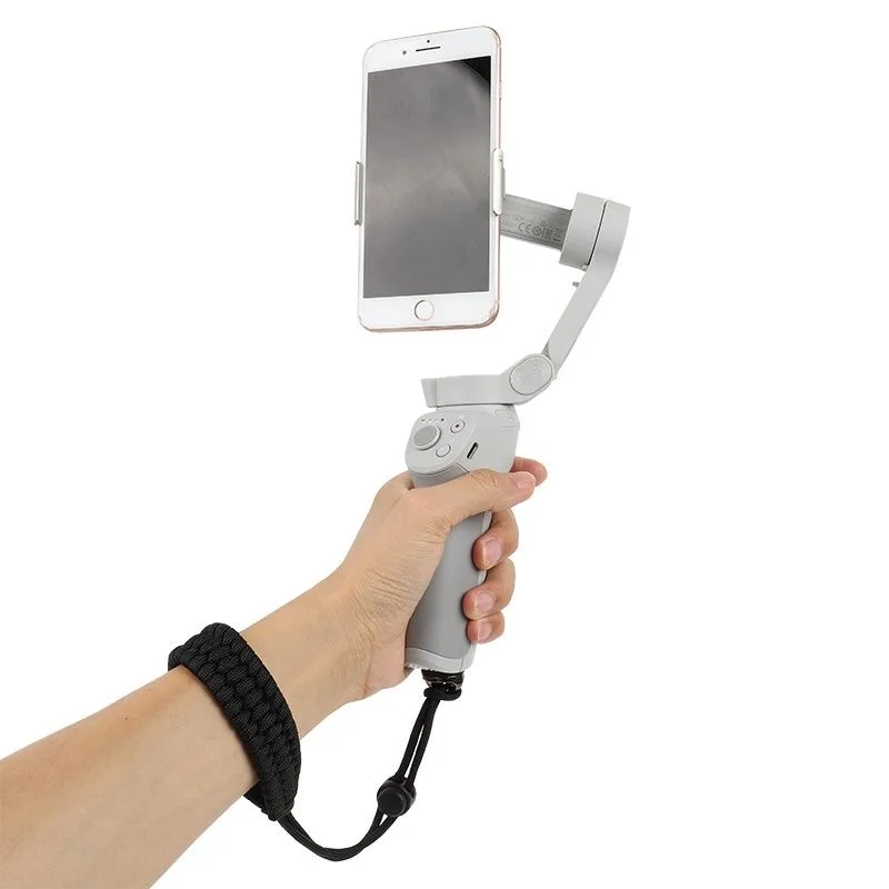 أشرطة معصم يدوية من النايلون قابلة للتعديل مع برغي 1/4-20 لملحقات كاميرات Insta360/DJI/Gopro Selfie Sticks