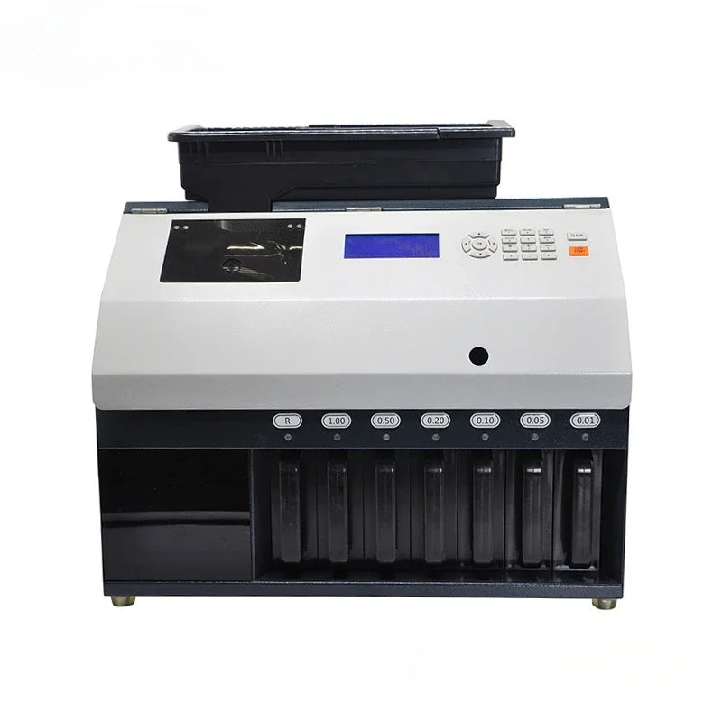 

Coin Sorter Commercial Money Counting Machine Smart Money Office Sorter High Speed Coin Counting Machine