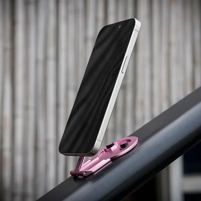 Leofoto PM-05 البث المباشر للتصوير الفوتوغرافي مكتب السيارة جبل MagSafe المغناطيسي جبل معدني قابل للطي متعدد الوظائف دعم يده #2