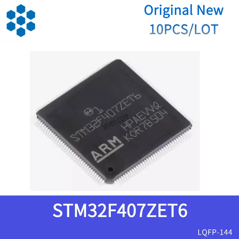 

Оригинальный новый 10 шт./лот STM32F407ZET6 LQFP-144 ARM Cortex-M4 32-битный микроконтроллер MCU