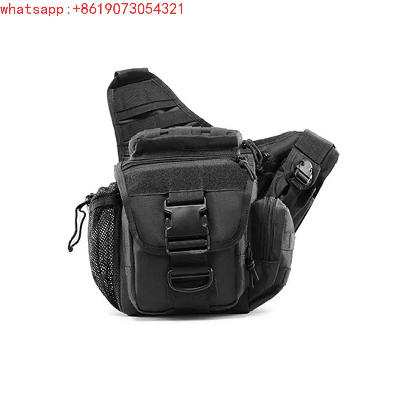 Outdoor waterproof DSLR camera bag, tactical saddle bag, casual waist bag, single shoulder crossbody tool backpack