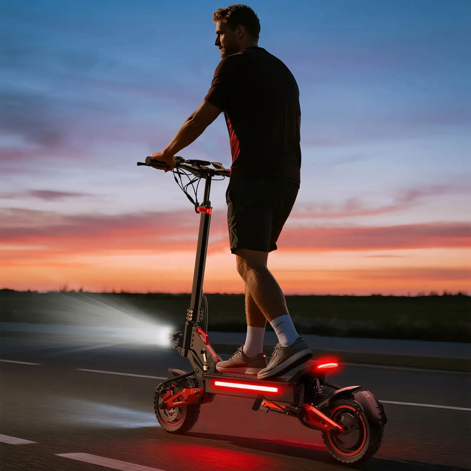 

Cheaper Strong Power Electric Scooter 1600W Quick Foldable Light Weight Electric Scooter 48V 18Ah Adult E-Scooter