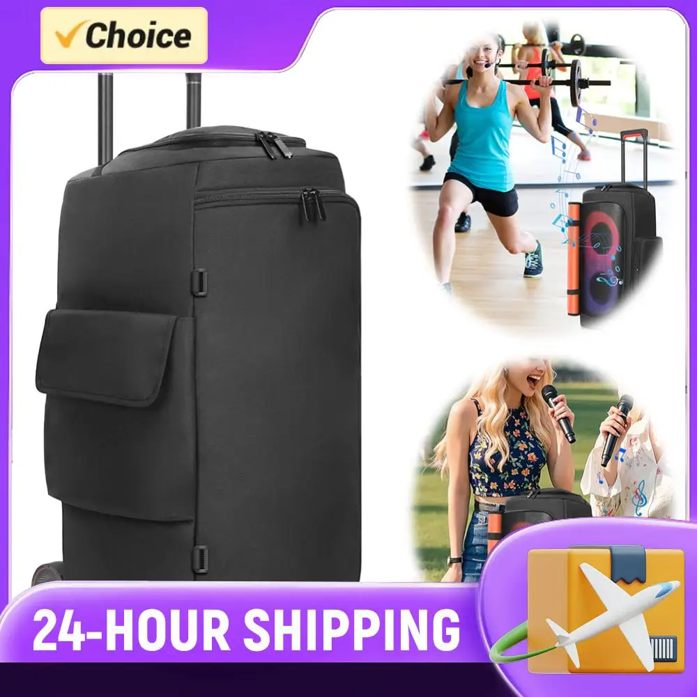 パッド入りスピーカー保護カバー耐摩耗性両面スピーカー収納バッグ折りたたみ式スピーカーキャリーバッグ-jbl-partybox-310-320用