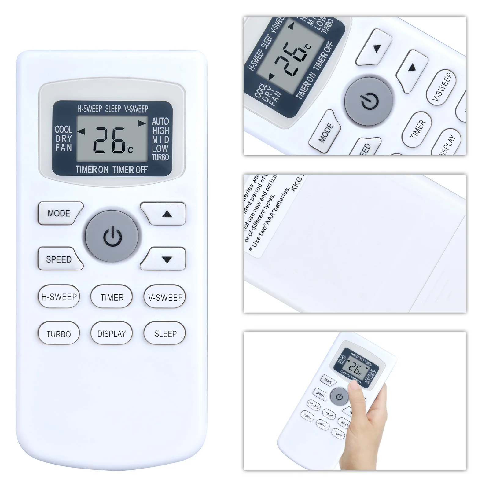 Remote control KKG19B-C1 For CHANGHONG TCL KKG20B-C1 air conditioner