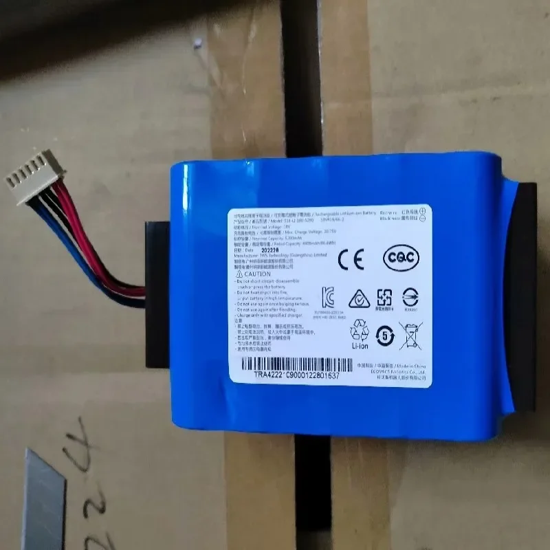 100% Original 5200mAh for ECOVACS S18-LI-180-5200 AVA PRO AIRBOT ANDY PRO Z1 Z2 Air Cleaner Battery