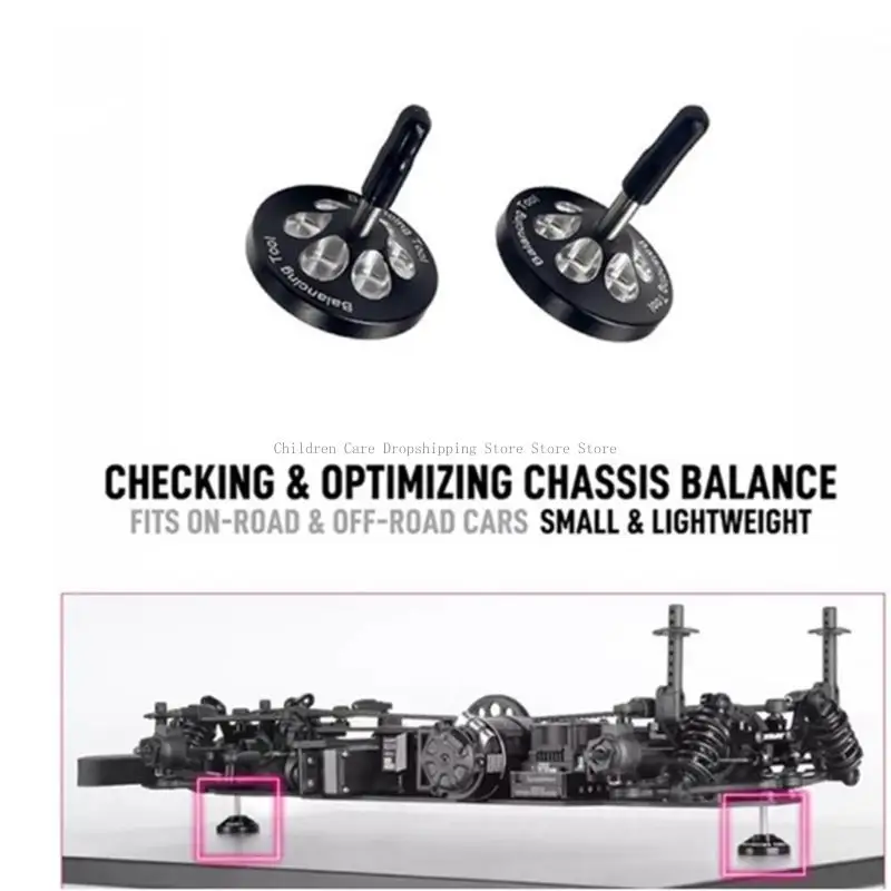 Misuratore altezza marcia Pratico calibro caduta del telaio in metallo Strumento bilanciamento della misurazione per