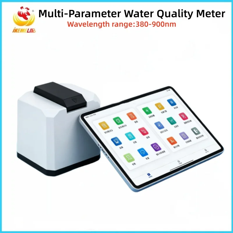 WEIAI Handheld Water Quality Analyzer with Bluetooth APP for Food Beverage Drinking Testing COD Residual Chlorine Turbidity