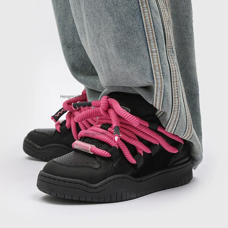 Buty damskie dla mężczyzn Tenis Retro Y2K Chleb Hip-Hop Punk Buty na deskorolkę Moda Męskie trampki Para Outdoor Sport Buty codzienne