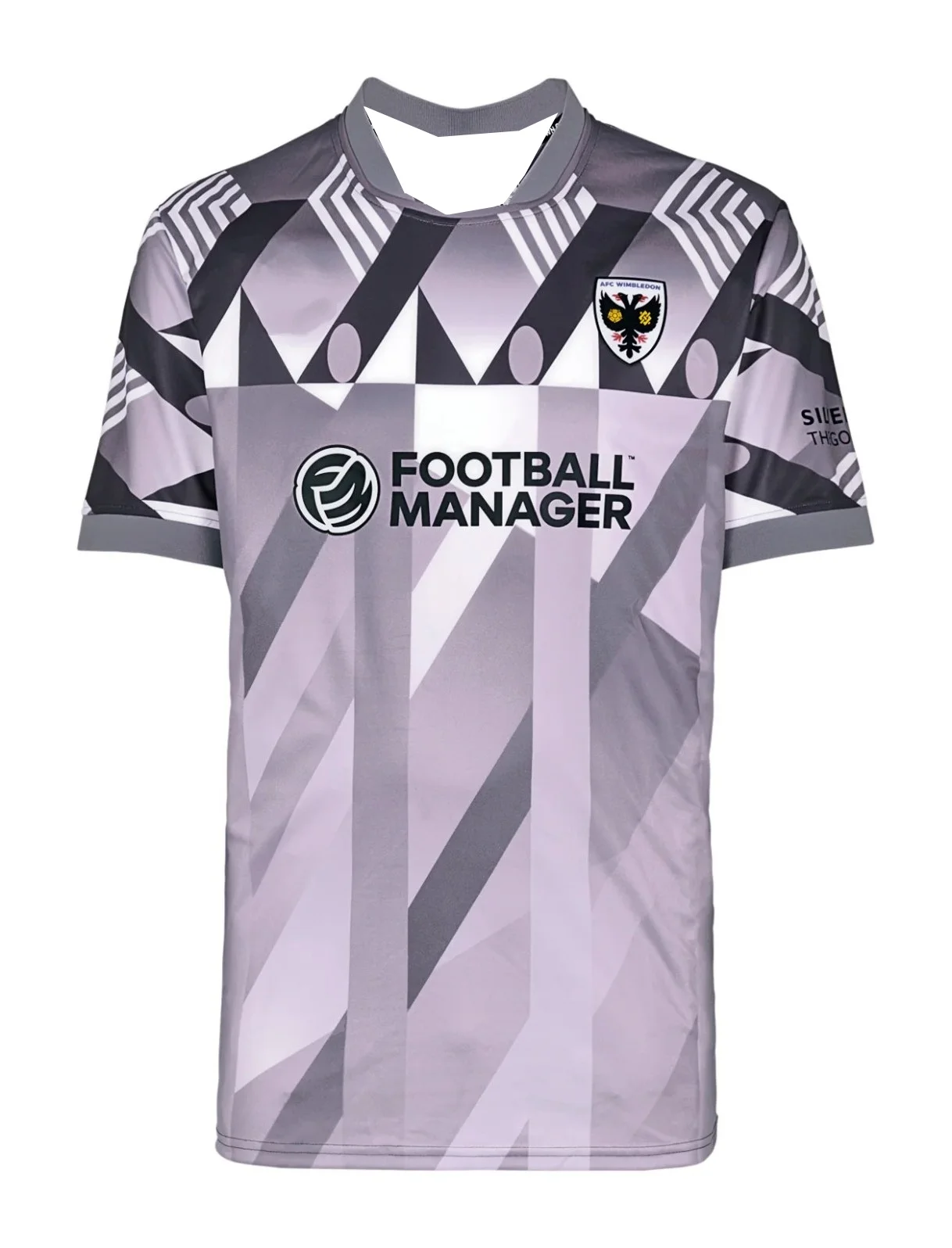 Neues AFC Wimbledon Fan 3D-gedrucktes, schnelltrocknendes T-Shirt, geeignet für den täglichen Gebrauch und das Training, auch für Eltern-Kind-Kleidung geeignet. – Detail 2
