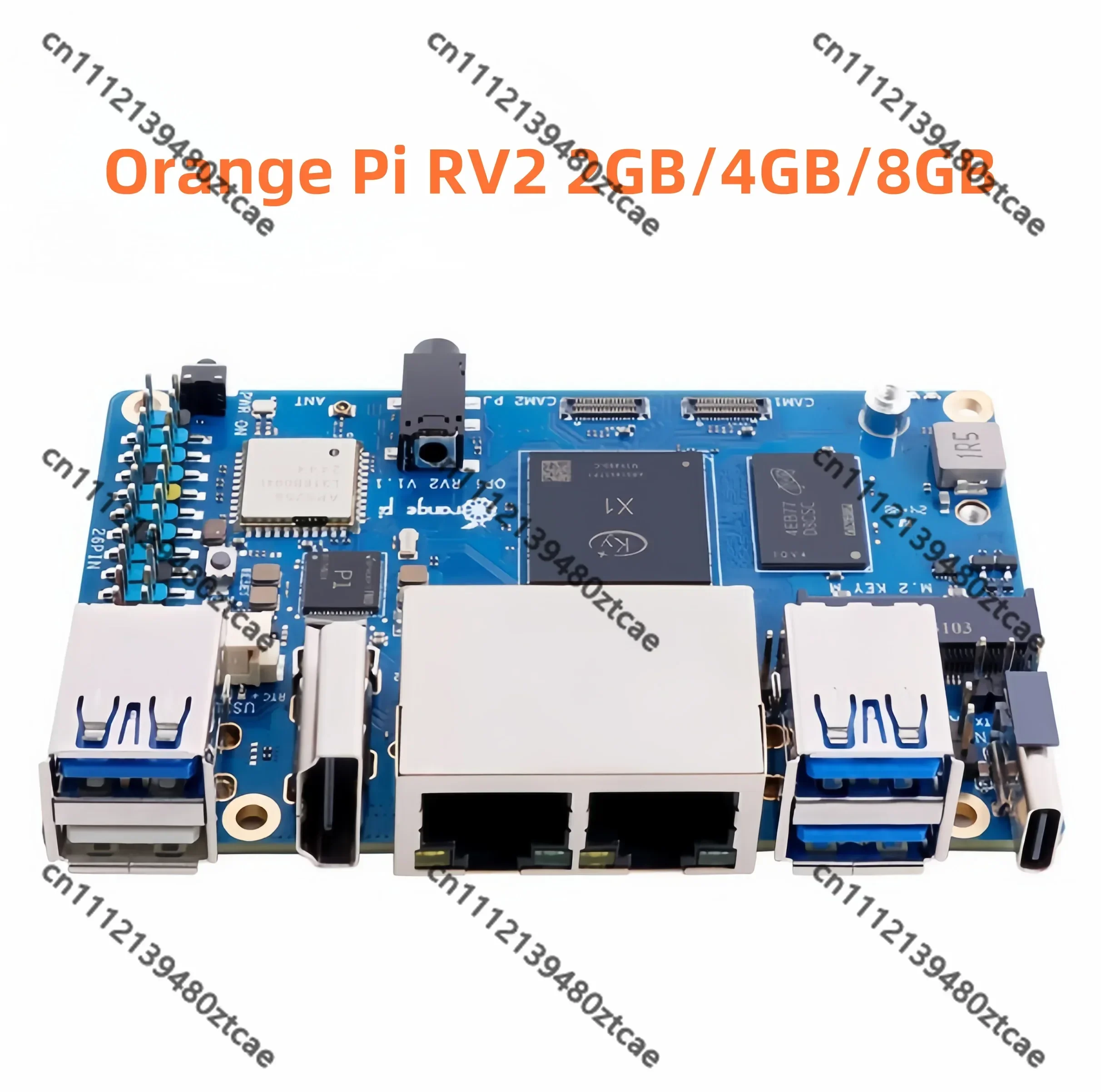 8-Core RISC-V AI Single Board Computer, SBC Development Board Optional 2GB/4GB/8GB RAM