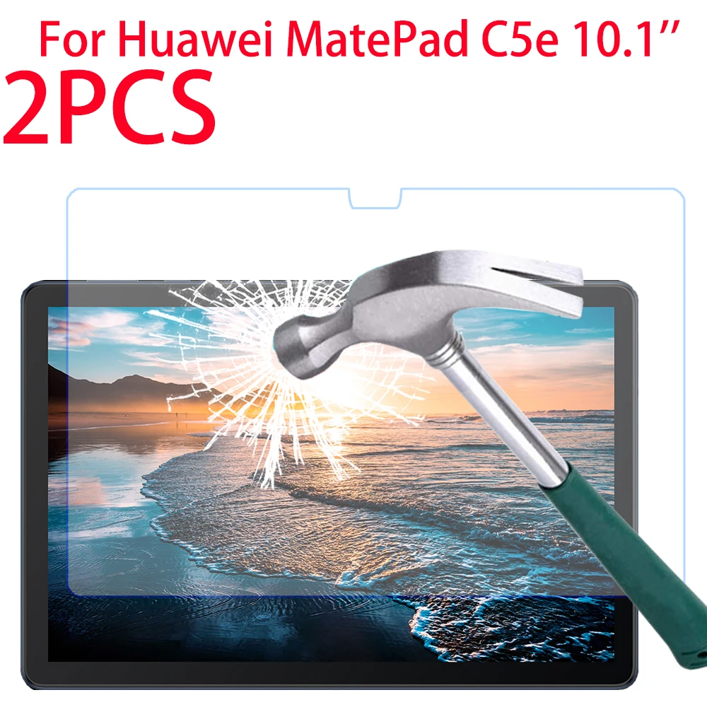 

2PCS Tempered Glass Screen Protector For Huawei MatePad C5e 10.1 inch 2022 Protective Film For Huawei MatePad C5e BZI-W00