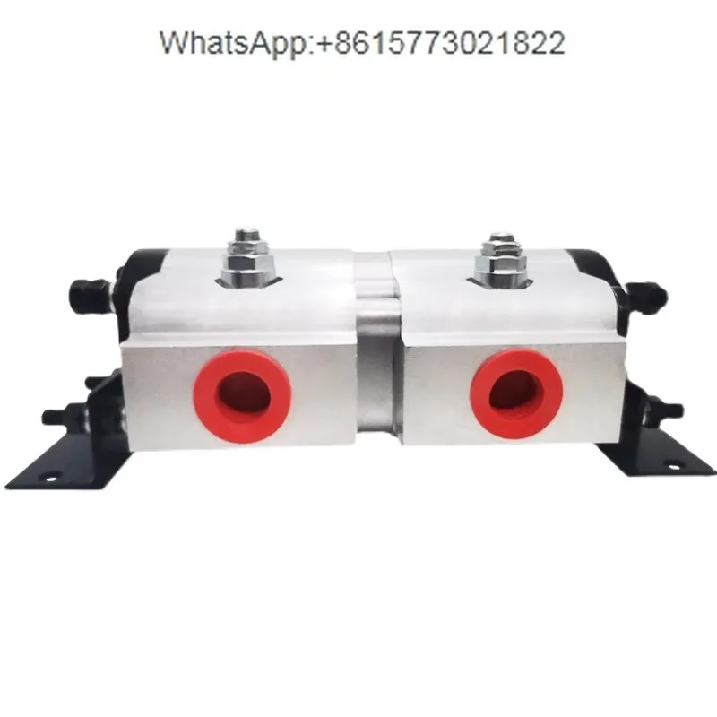 High flow FMB oil cylinder gear synchronous diversion motor hydraulic lifting  valve 1/2/3/4 bidirectional flow collection