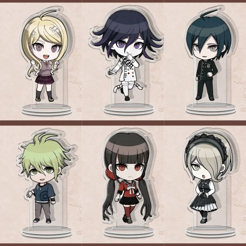 Anime Danganronpa V3 Killing Harmony Game Mini Acrylic Stand Model Plate Decoration Originality Desk Figure Display Cute Prime