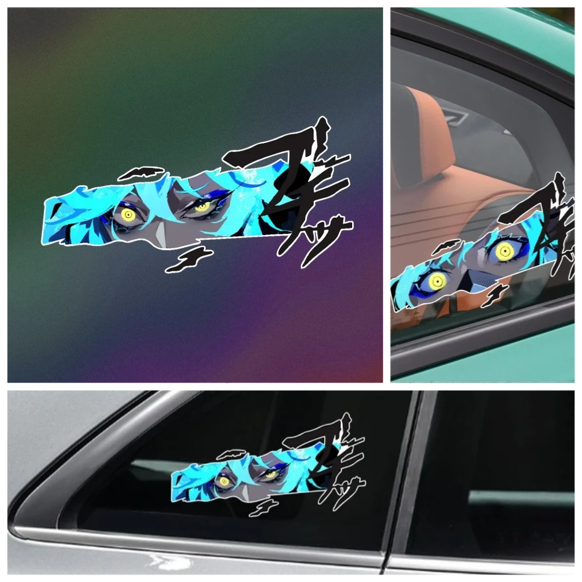 

Anime JDM Car Sticker Vinyl Decal for Body Scratch Cover Waterproof Reflective Automotive Exterior Decor Computer Case Laptop