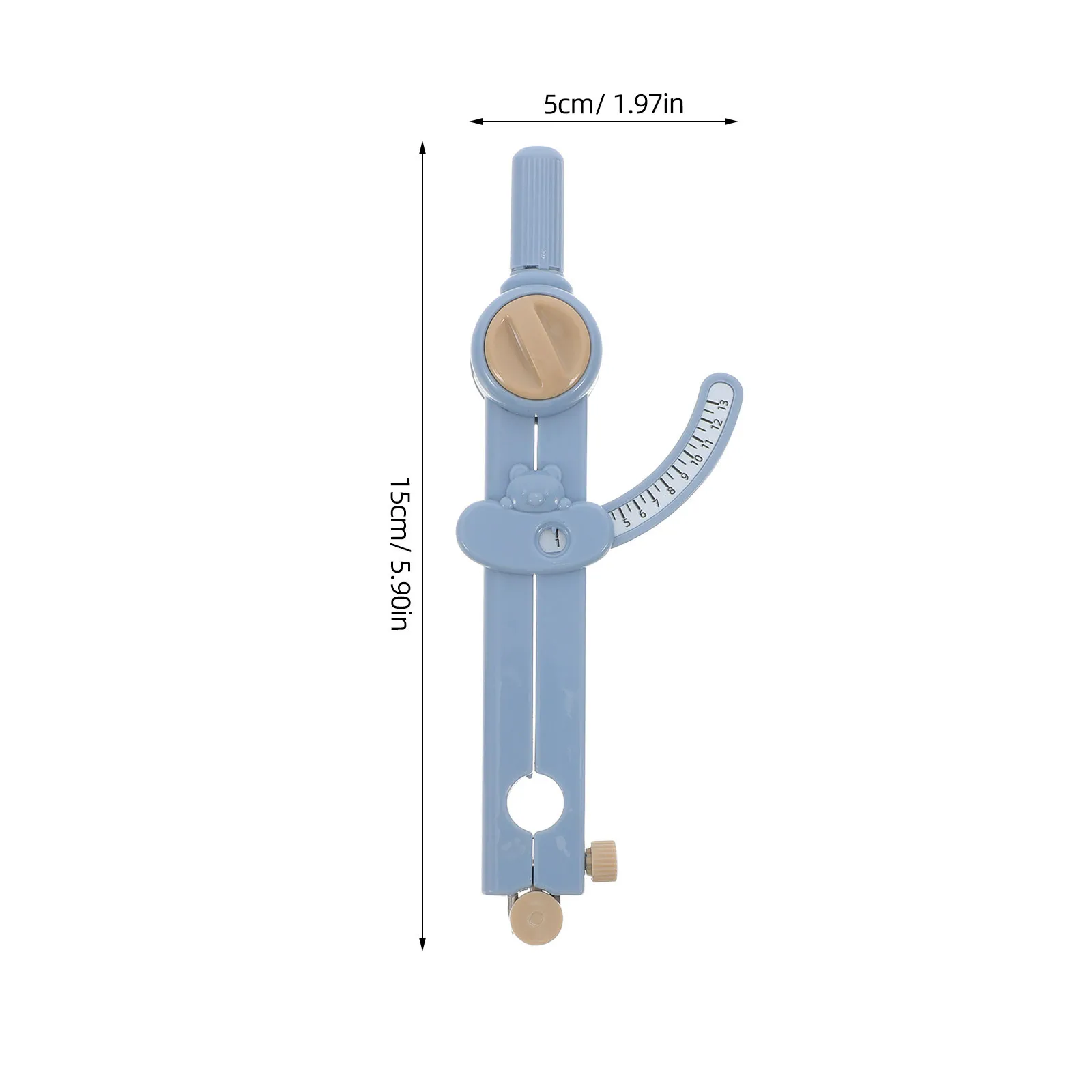 1Set Metal Drafting Compass Set Professional Multi Functional Geometry Tool for Students Precise Scale Math Supplies Ruler