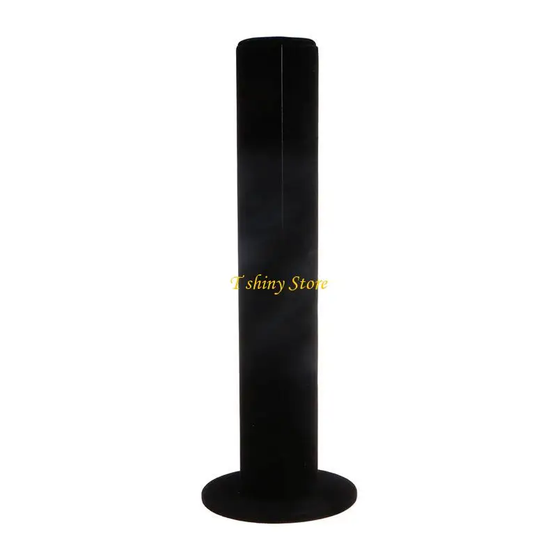 N58F Black Vertical Tower Hair Band Hair Clasp Jewelry Bracelet Display Bangle Display Holder Display