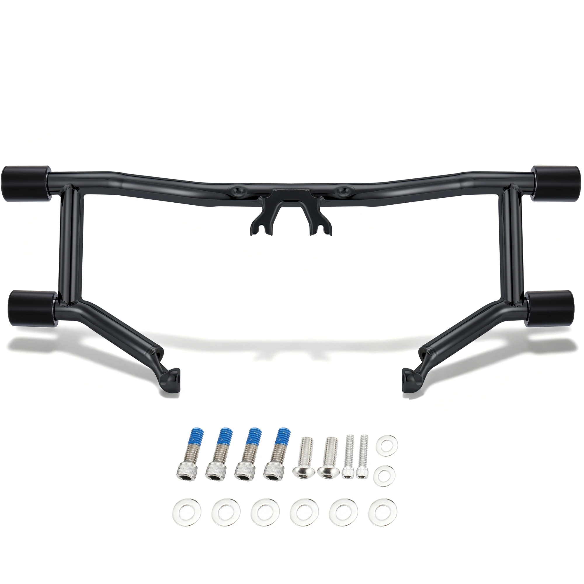 

Front Engine Guard Highway Peg Two-Step Crash Bar for Harley 2014-later Touring Road King Street Glide Electra Glide Special