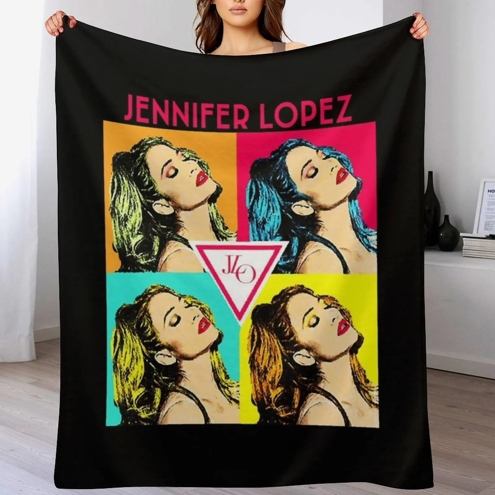 New Jennifer Lopez Throw Blanket Soft Plaid Soft Big wednesday Blankets Sofas Of Decoration Blankets