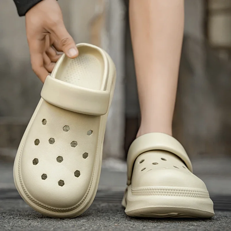 Vêtements d'extérieur d'été pour hommes et femmes, pantoufles antidérapantes et Anti-odeur à double usage, sandales de plage de sport et de loisirs