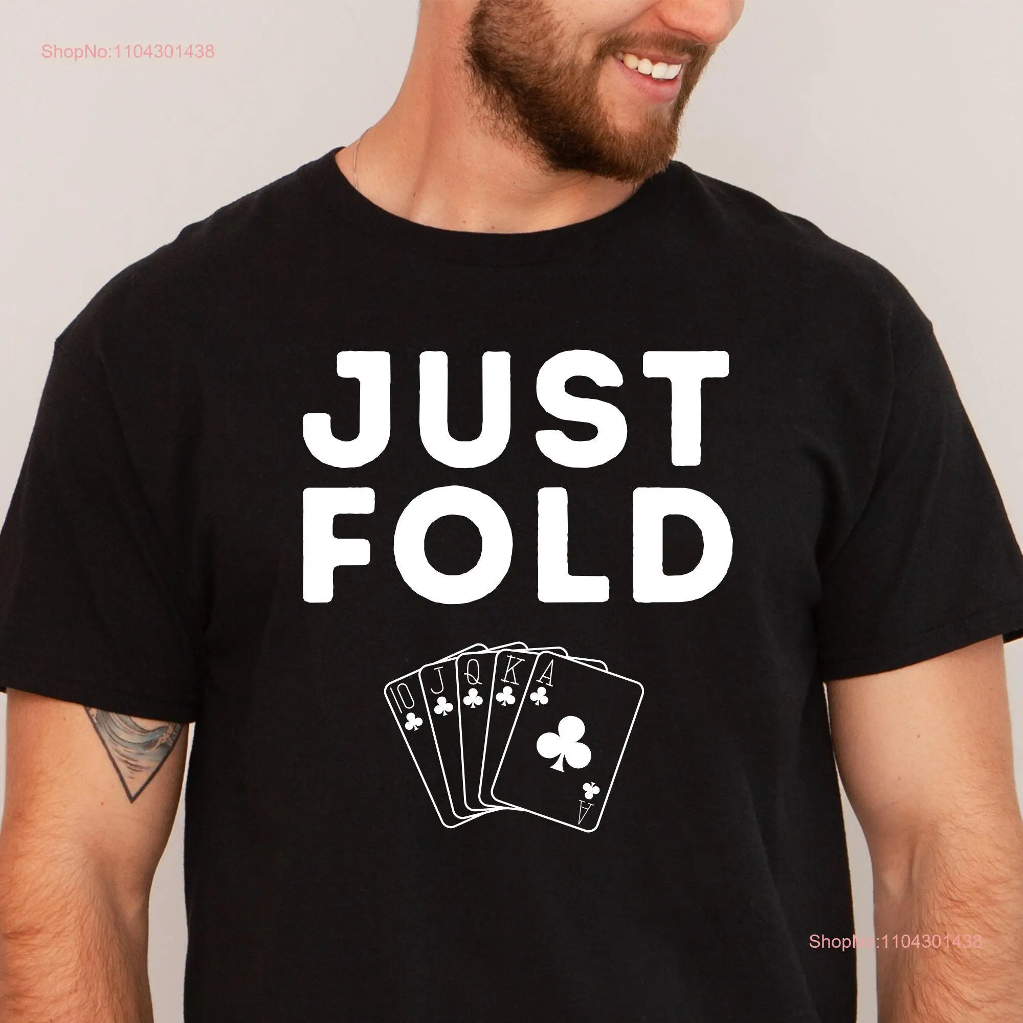 poker-t-shirt-just-fold-for-husbands-night-funny-gambling-men-casino-player-card-game-lover-long-or-short-sleeves