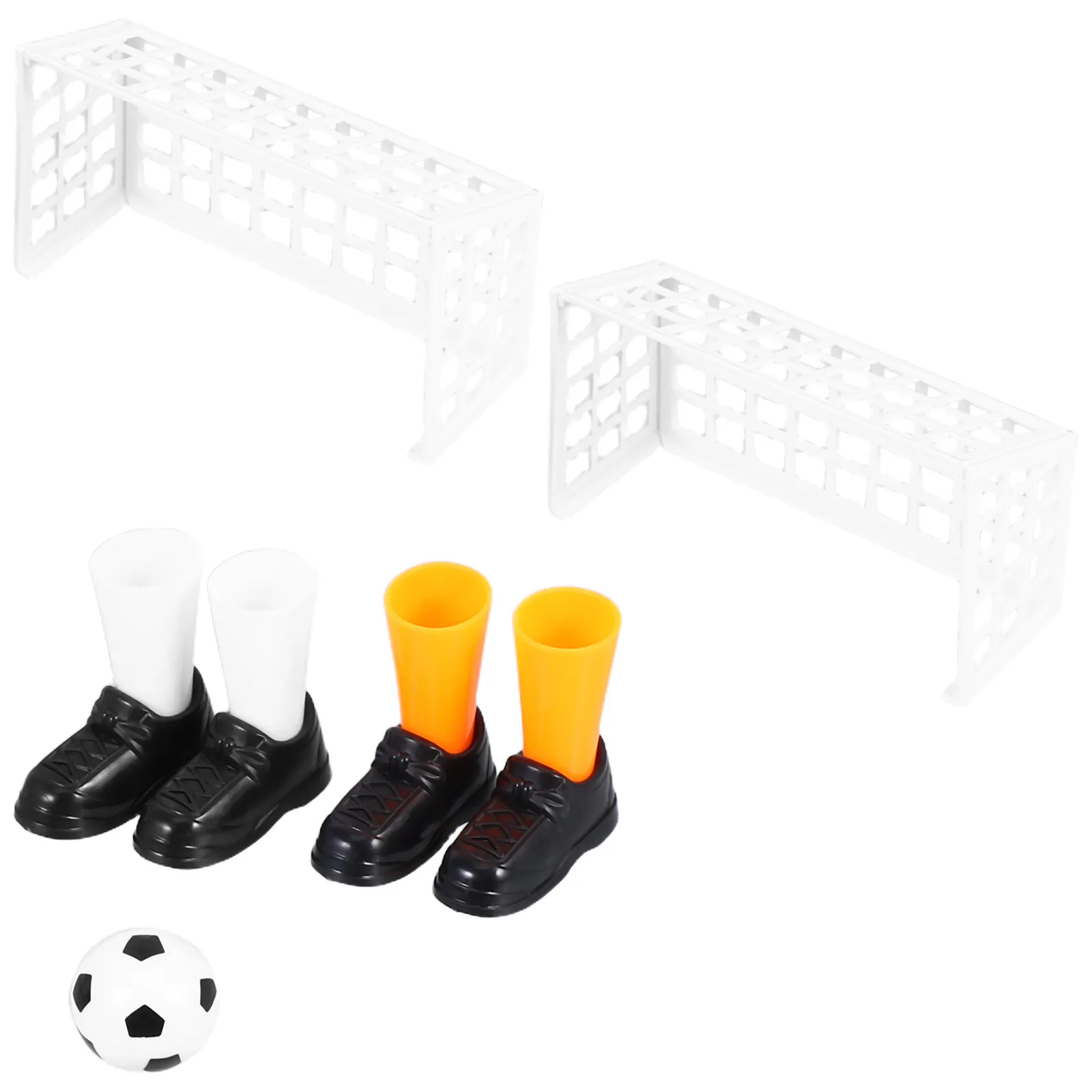 

1Set Finger Soccer Game Small Size Interactive Desktop Football Plaything for Kids Hand Eye Coordination Creativity Development
