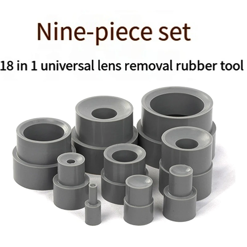 

9Pcs Lens Repair Tool Kit For Camera DSLR Ring Removal Rubber 8-83Mm Photo Studio Accessories