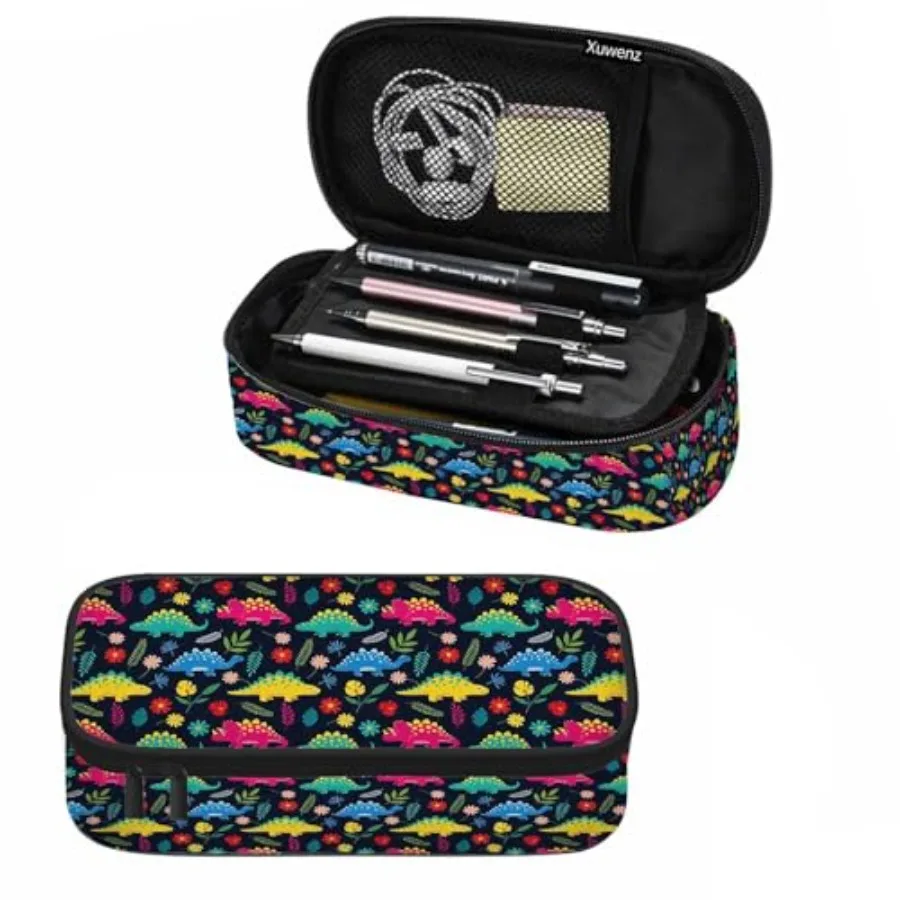 

Pencil Bag Cartoon s Animal Flowers Colorful Big Capacity Pencil Case Pencil Pouch Pen Bag School Students Boy Girl