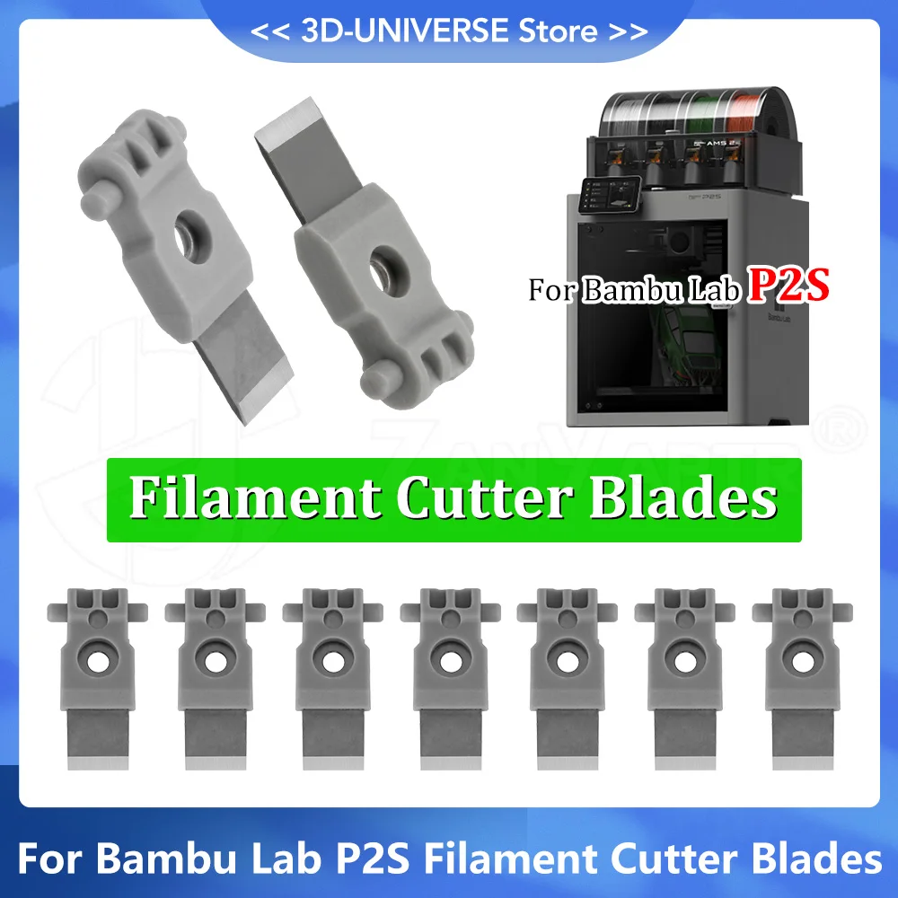 

Durable Sharp Cutter Knife Spare Cutting Part for Bambu P2S 3D Printer Filament Cutting Module for 3D Printer accessories