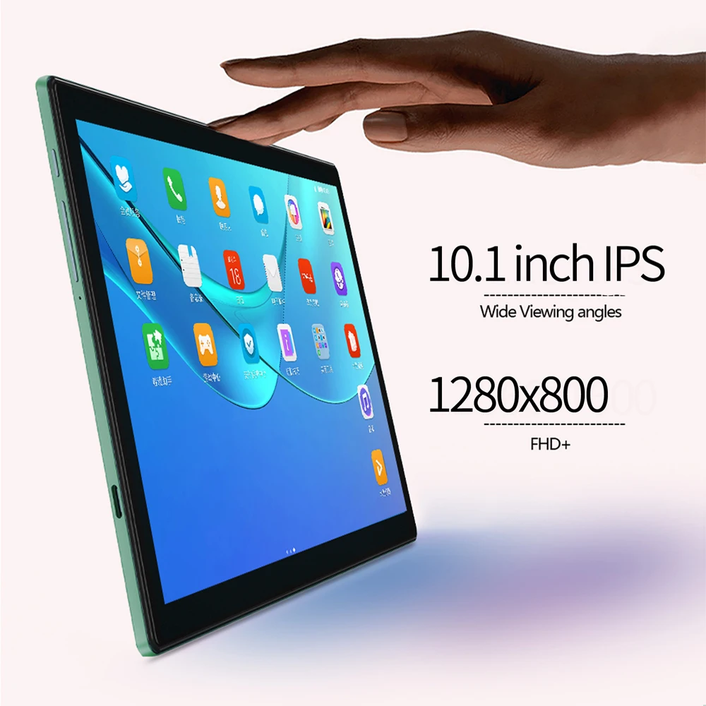 Global Bdf P50 Tab 10.1 Inch Android 11 Tablet Pc Pad 4Gb + 128Gb Octa Core Sim-kaart 3G 4G Lte Wifi Ips Lcd Tablet Pc