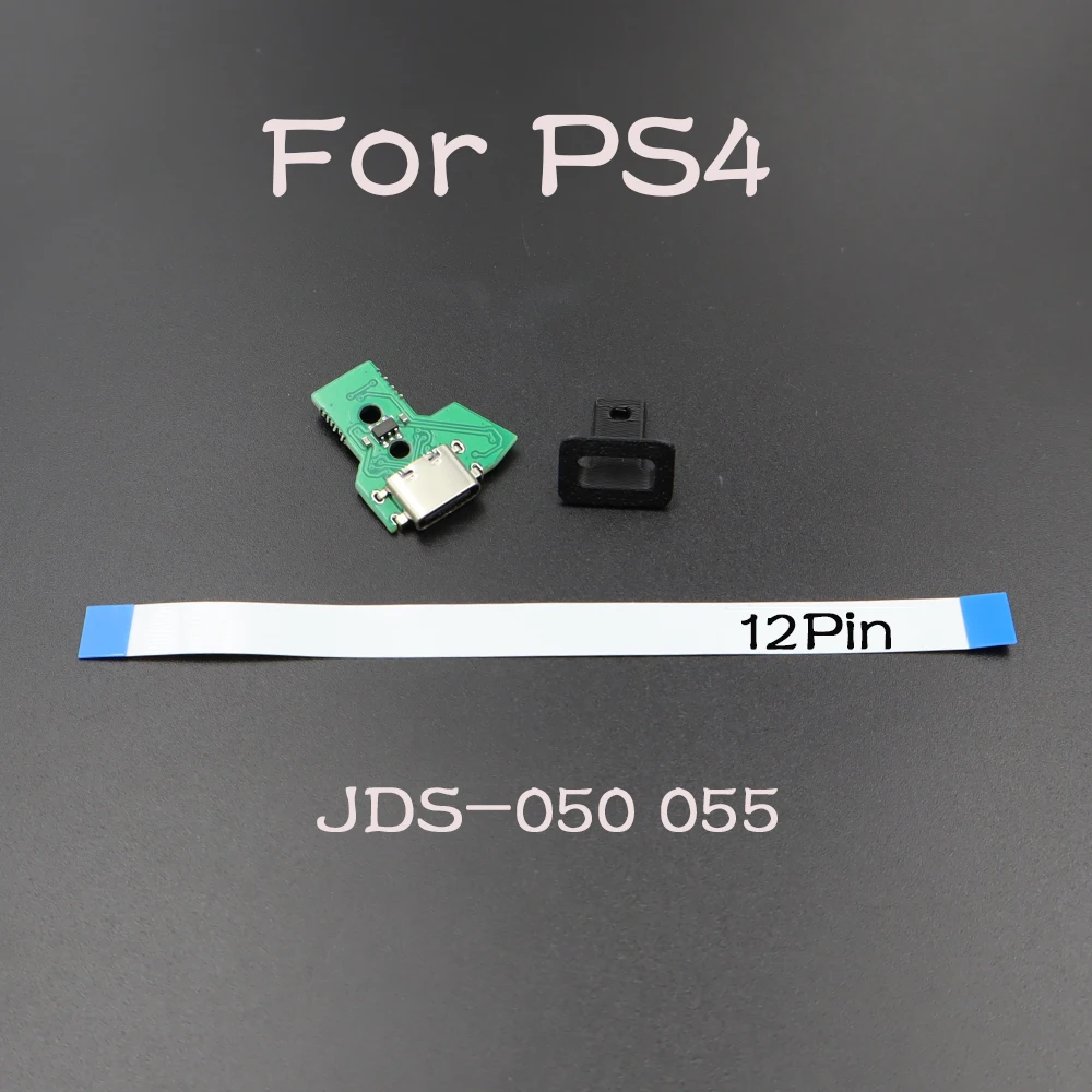 1Set Type-C Fast Charging Board For PS4 Controller DIY Charger Port With Flex Replacement for PS4 JDS-010/011/030/040/050/055