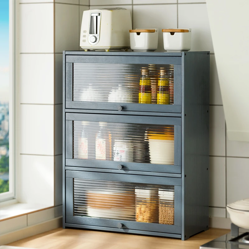 

Minimalist Corner Showcase Kitchen Cabinet Space Saving Bar Storage French Modern Sideboard Dining Room Shelves Furniture